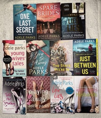 Adele parks books novels - x,
