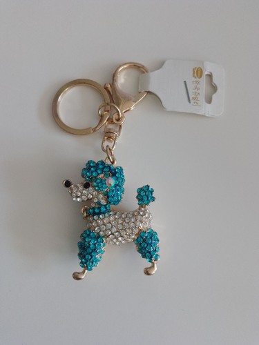 Poodle crystal bag - bag, charm
