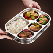4/5-Compartments Stainless