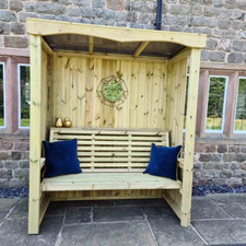 Churnet Valley 3 Seater Arbour