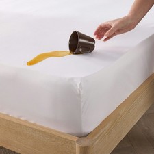 Terry Towel Mattress Protector Waterproof Deep Fitted Sheet Bed Cover Double All