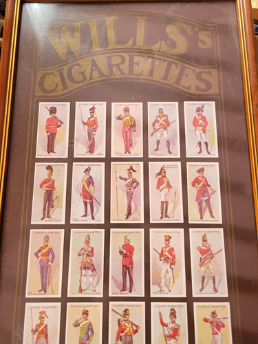 Player cigarette cards - cigarette,