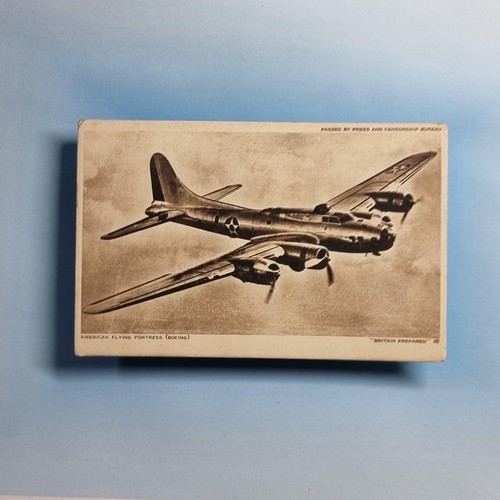 Ww2 aircraft postcard c1940 - ww2,