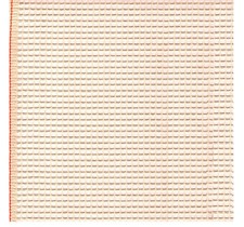 Latch Hook Rug Canvas 35 x 90