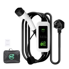 5M 13A EV Charging Cable Type 2 UK Plug 3 Pin Electric Vehicle Car Fast Charger