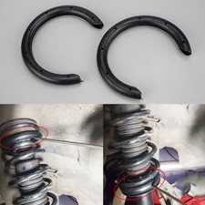 2Pcs Car Universal Front Rear Coil Spring Rubber Sleeve Seat Cushion Accessories