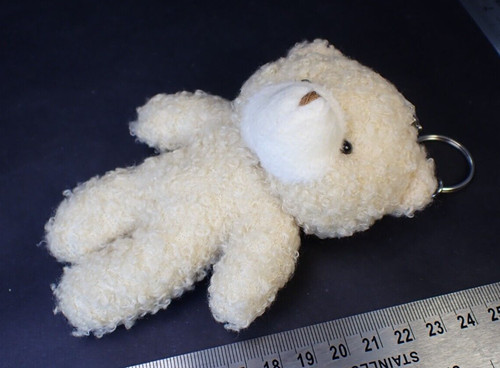 Cute teddy bear - cute, keyring