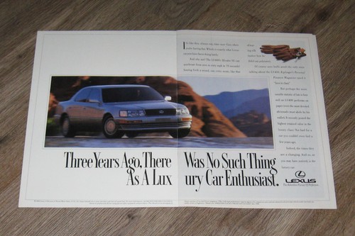 Lexus car 1992 - car, ad