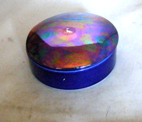 Poole pottery powder - pottery, box