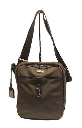 Hartmann brown nylon crossbody - nylon,