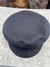 Vintage IPER Royal Navy All Wool blue Breton Cap UK Size Large