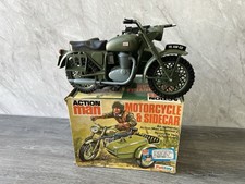 vintage action man motorbike