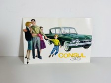 Vintage 1961 UK Ford Consul