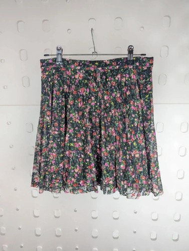 Topshop floral mesh mini skirt - mesh,
