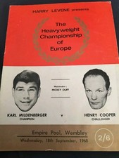 BOXING PROGRAMME KARL