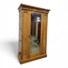 Victorian Satin Birch Wardrobe