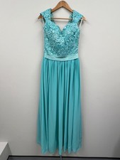 Amy's Bridal Light Turquoise