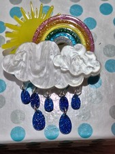 beautiful rainbow plastic