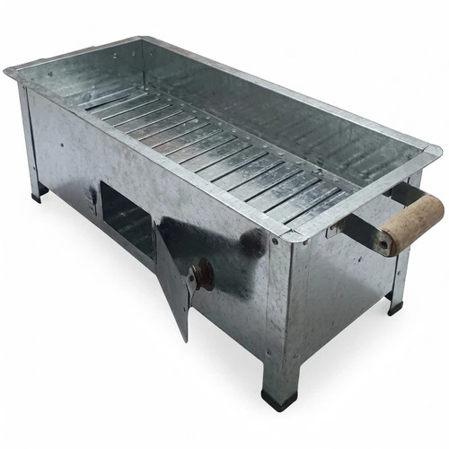 Cast iron bbq grill - cast, large