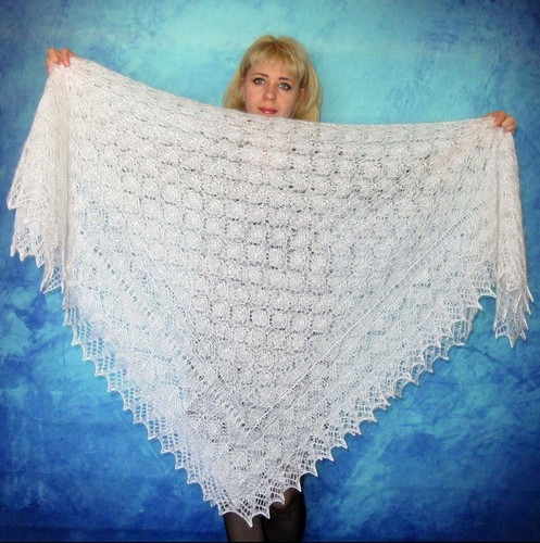 White russian orenburg - russian, shawl
