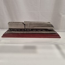 Vintage pewter mallard train - pewter,