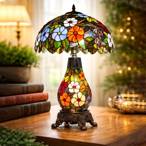 Tiffany flower style - flower, 16"