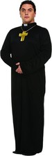 Adult Vicar Priest Fancy Dress