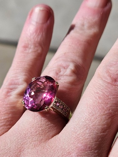 Beautiful pink topaz and - beautiful,