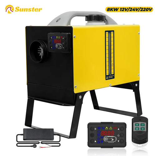 Sunster 12v 24v 8kw diesel - 24v,