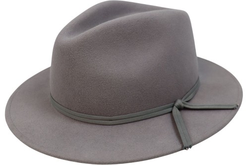 Brixton fedora hat grey - brixton,