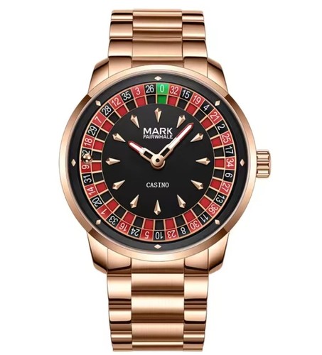 Casino roulette watch with - roulette, watch.