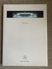 Mercedes-Benz S- Class Prestige Hardback Sales Brochure 1999 English 82 pages