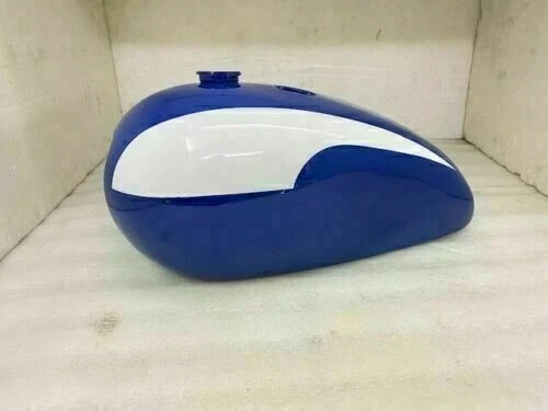 Triumph t140 blue and white - triumph,