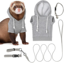 Gray Ferret Sweater, Harness