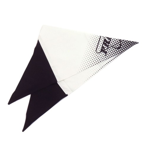 Prada triangle dot scarf - triangle,