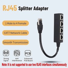 Rj45 splitter adapter 2 - splitter, 1
