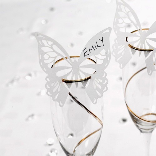 Elegant butterfly white and - elegant,