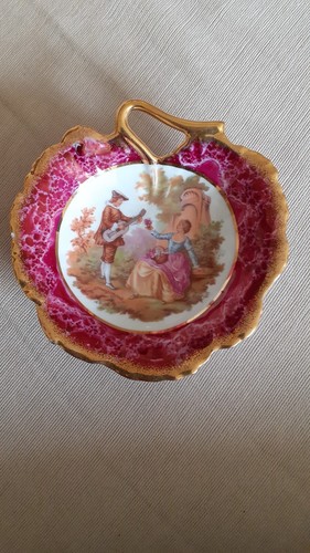Limoges plate side plate size