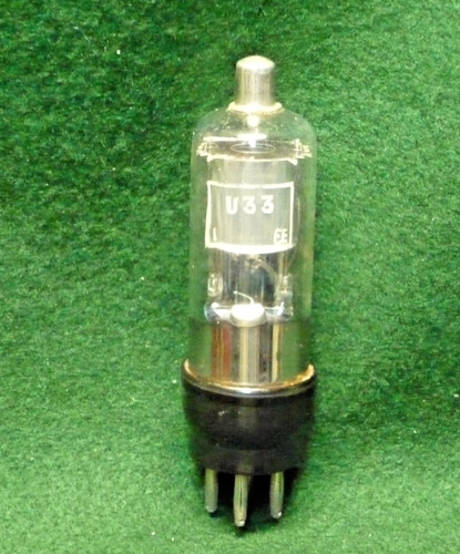 Osram u33 metal base - metal, valve
