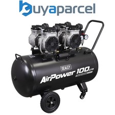 Sealey SAC10001S 100L Oil Free