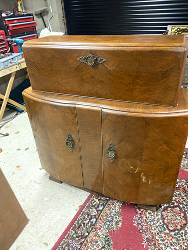 Curved wooden brown - curved,
