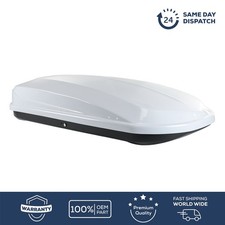 Car Roof Box  Gloss white 400L