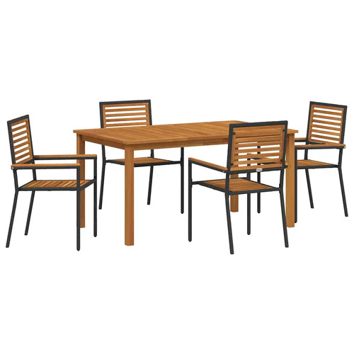 Garden dining set solid - dining,