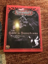 AD&D 2nd Edition. Ravenloft. Guide To Transylvania. Excellent Condition.