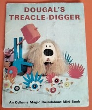 Vintage Retro 1960s Kids 1968 Magic Roundabout Mini Book Dougals Treacle Digger