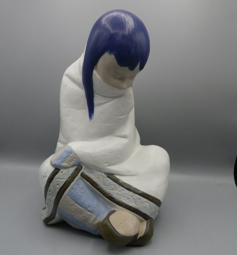 Lladro eskimo girl figurine - lladro,