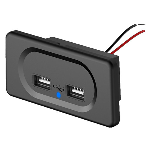 Dual usb car charger - car,