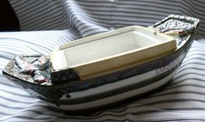RARE ANTIQUE WEDGWOOD SARDINE