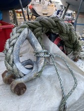 Large marine mooring strop