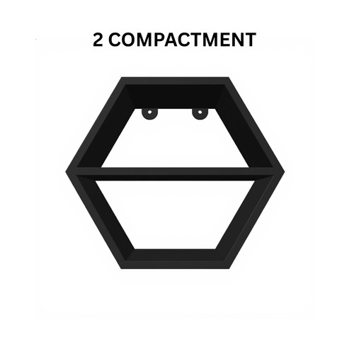 Hexagonal wall shelves - hexagonal,